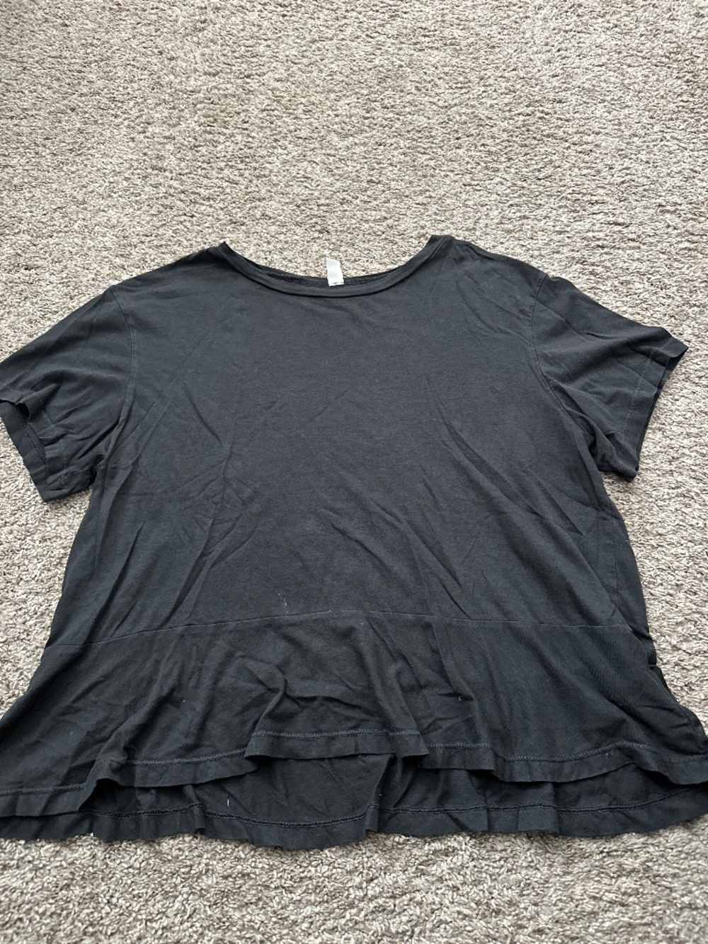 BP Nordstrom Ruffle Peplum top